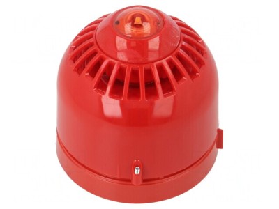 Semnalizator Luminos și Acustic 17-60VDC Sirenă și Lumină Flash ESF-5008 foto