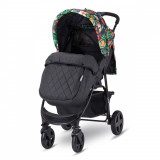 Carucior sport cu husa de picioare Lorelli Olivia Basic, Tropical Flowers