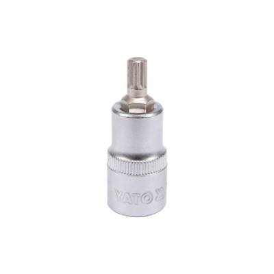 Bit spline M8 cu adaptor 1/2&amp;quot; 55 mm Yato YT-04342 foto