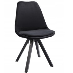 SCAUN SCANDINAV, NEGRUM, CATIFEA S1
