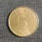 Moneda 5 ore 1980 Sedia