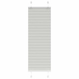 Jaluzea plisată gri deschis 40x150 cm Lățime țesătură 39,4 cm