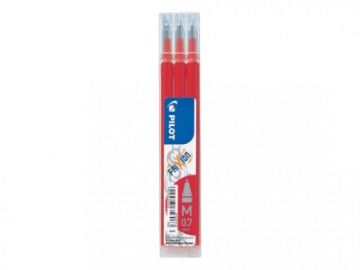 Rezerva roller PILOT Frixion, 0,7mm, 3buc/set - rosu foto