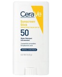Stick protecție solară CeraVe Mineral Sunscreen SPF 50, cu ceramide și acid hialuronic, 13,32 g