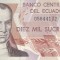 Bancnota Ecuador 10.000 Sucres 12.7.1999 - P127e UNC ( vezi descriere )