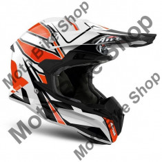 MBS AIROH HELM MX TERMINATOR OPEN VISION SHOCK, orange glanzend, L=59-60, Cod Produs: TOVSH32LAU foto