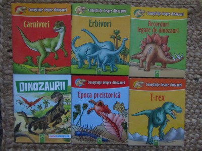 6 TITLURI DESPRE DINOZAURI foto