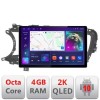 Navigatie dedicata Edonav Mitsubishi ASX 2017-2021 model facelift, Ecran 2K QLED 13&quot;,Octacore,4Gb RAM,32Gb Hdd,4G,360,DSP,Carplay,Bluetooth CarStore T
