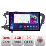 Navigatie dedicata Edonav Mitsubishi ASX 2017-2021 model facelift, Ecran 2K QLED 13&quot;,Octacore,4Gb RAM,32Gb Hdd,4G,360,DSP,Carplay,Bluetooth CarStore T