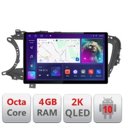 Navigatie dedicata Edonav Mitsubishi ASX 2017-2021 model facelift, Ecran 2K QLED 13&amp;quot;,Octacore,4Gb RAM,32Gb Hdd,4G,360,DSP,Carplay,Bluetooth CarStore T foto