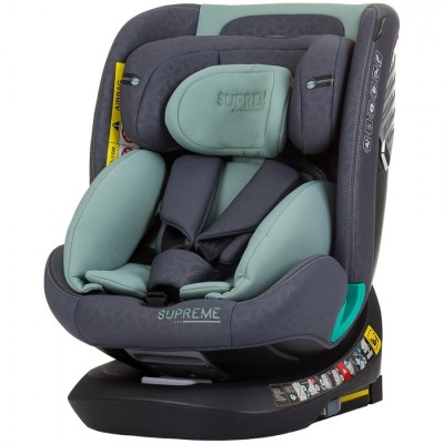 Scaun auto Chipolino Supreme I-Size 40-150 cm cu sistem Isofix pastel green foto