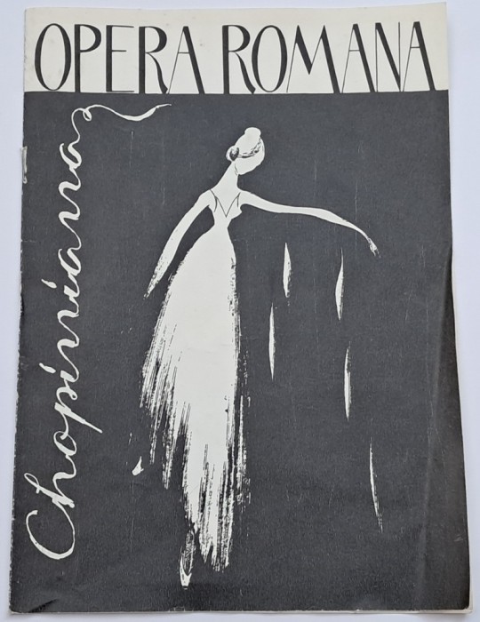 Opera Romana, pliant Frederic Chopin 1980