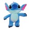 Jucarie de plus DEPOX&reg;, Crazy Stitch, 24 cm, albastru