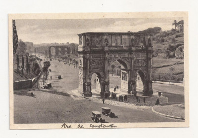 FV4-Carte Postala- ITALIA - Roma, Arco di Constantino, necirculata 1934 foto