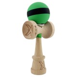 Kendama X Originala, Ata 62/65 cm M Bicolor Verde Dublu/Negru