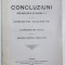 CONCLUZIUNI ...DIN PARTEA COMISIUNEI LEGATELOR..DIN ATENA ..IN PROCESUL CU MOSTENITORII DEFUNCTULUI VANGHELIE ZAPPA de EM. PORUMBARU , 1906
