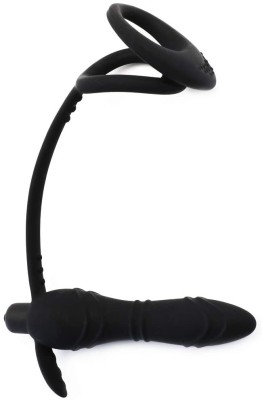 Vibrator anal cu inel foto