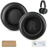 Set 2 Bureti Piele Naturala Spuma Memorie Negru pentru Casti Bang &amp; Olufsen Beoplay HX / H9 3rd GEN