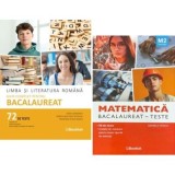 Pachet Bacalaureat 2026. Limba si literatura romana Ghid complet cu 72 teste si Matematica M2 Tehnologic. Teste - Mimi Gramnea, Daniela Stoica