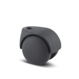 Roata pivotanta pentru mobila, din polipropilena, fara frana, 50 mm, 50 kg