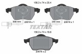 TEXTAR 2301802 Q+ set placute frana,frana disc