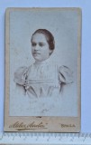 Cumpara ieftin Fotografie portret &ndash; Atelier Aurelia, Brăila cca. 1895 &ndash; verso cu gravură atelier