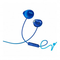 Casti in ear TCL, jack 3.5 mm, microfon inclus, Albastru foto