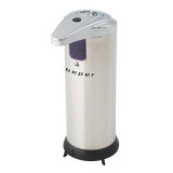 Dispenser metalic cu senzor pentru sapun lichid Beper, 250 ml