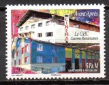 St. Pierre &amp; Miquelon 2015, Arhitectura, serie neuzata, MNH, Nestampilat