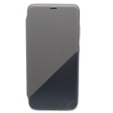 Husa Telefon Flip book Wiko Harry 2 Dark Grey Originala