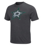 Dallas Stars tricou de bărbați Raise the Level grey - L, Majestic