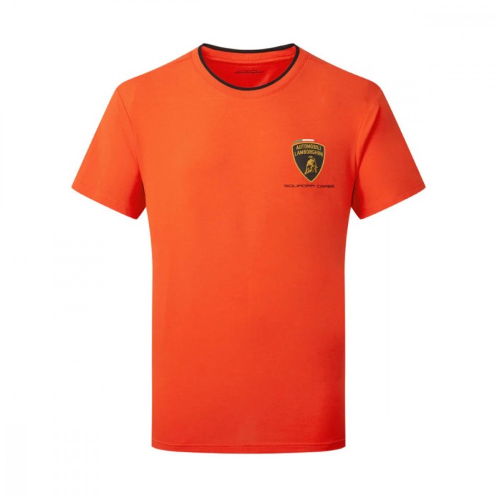 Lamborghini tricou de bărbați Squadra Corse orange 2024 - XL