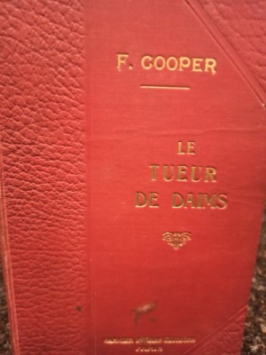 F. Cooper - Le tueur de daims foto