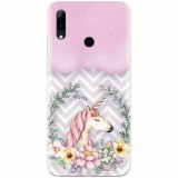 Husa silicon pentru Huawei P Smart 2019, Aesthetic Unicorn