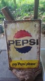 Reclama metalica Pepsi - B