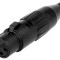 Conector XLR mamă 3 pini pentru cablu