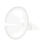 Suport rozeta pentru baloane Fiorello, alb, 170-1687, set 100 buc