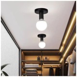 Lustra Niko 1 x E27 Negru, Alessandro DESIGN