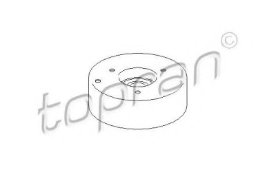 Rola intinzator,curea transmisie MERCEDES C-CLASS (W202) (1993 - 2000) TOPRAN 400 006 foto