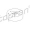 Rola intinzator,curea transmisie MERCEDES E-CLASS (W210) (1995 - 2003) TOPRAN 400 006