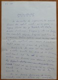 Manuscris olograf Geo Bogza, Philippide, 7 pagini, 1980