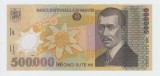 ROMANIA - 500000 LEI 2000 , semnatura GHIZARI , XF , B1.180
