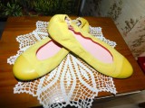 Balerini noi Spania, piele naturala, captusiti cu piele masura 39