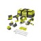 Set scule 18V, masina gaurit, slefuit, polizor, Ryobi, R18CK4F-252S