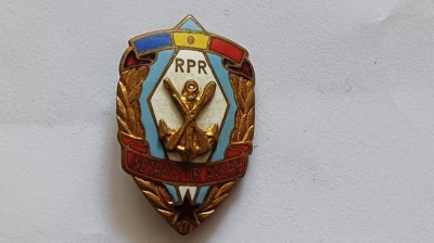 Insigna Romania- Instructor AVSAP-RPR foto