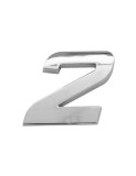 Ornament Auto 3D Cifra 2 26 MM Cromat