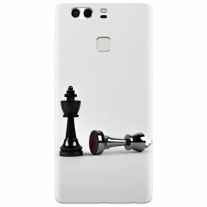 Husa silicon pentru Huawei P9 Plus, Chess