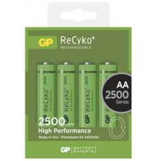 Acumulator GP Recyko+ AA, NiMH, 2500mAh, 4 buc foto