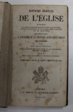 HISTOIRE ABREGEE DE L &#039;EGLISE par LHOMOND , 1859