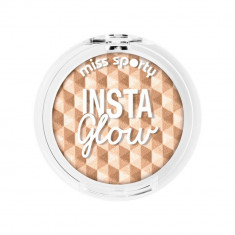 Fard Obraz Miss Sporty Insta Glow Iluminator 101, 5 g, Fard de Obraz Insta Glow Iluminator, Fard de Obraz Iluminator, Pudra de Obraz, Fard pentru Obra